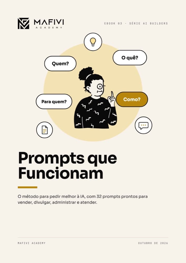 Capa do ebook Prompts que Funcionam