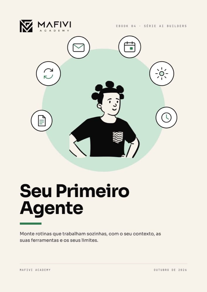 Capa do ebook Seu Primeiro Agente